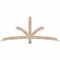 Ekena Millwork Davenport Smooth Timber Gable Bracket, Douglas Fir, 72"W x 30"H x 1 1/2"D x 3 1/2"F, 10/12 Pitch GBW072X30X0204DAV00SDF - alternate 1
